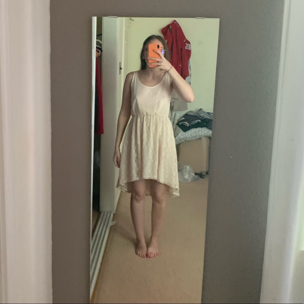 Asymetric dress